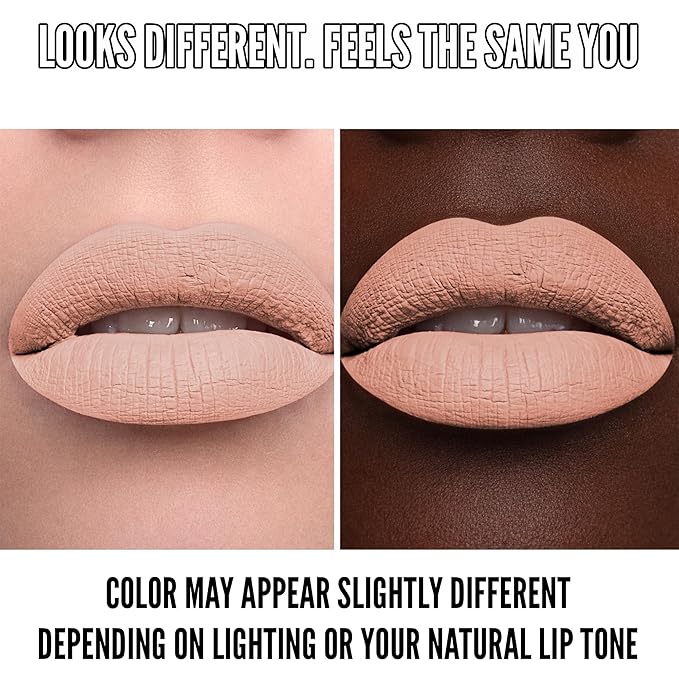 Mynena Soft Peachy Pink Matte Liquid Lipstick | Long-Lasting Comfort | Smudge-Proof Transfer-Resistant Vegan & Cruelty-Free | Full Coverage Non-Drying True Pigment | All-Day Wear Lip Color | Amelia