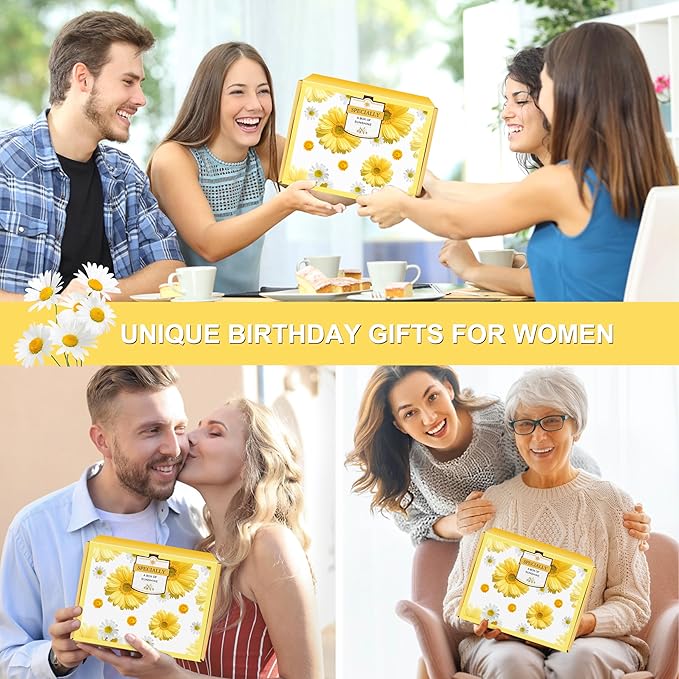 Gifts for Women,Bath and Body Gift 10 pcs Warm Vanilla Self Care Set for Friends,Her,Bestie,Mom,Wife Christmas Birthday Gifts