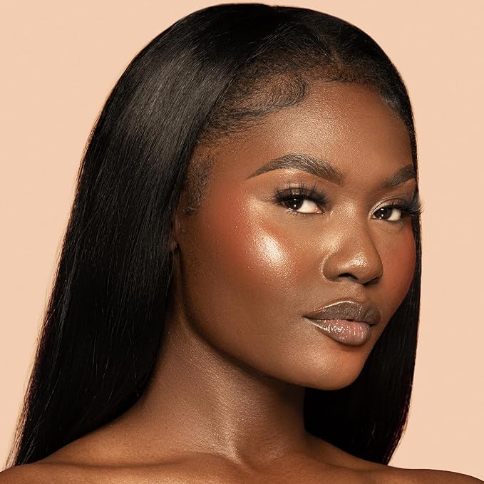 Juvia's Place Bronzed Duo Bronzer Deep Dark - Soft Matte Bronzer, Contour, Pressed, Long-Wearing & Buildable Bronzing Powder - Suitable for Very Dark to Rich Chocolate Skin Tone