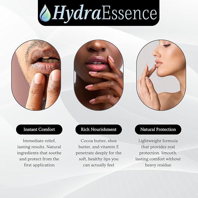 Original Lip Balm 4-Pack | 7 Natural Ingredients | Beeswax Sunflower Oil Shea Butter | Moisturizing Lip Care for Dry Cracked Lips | Unscented Unflavored | Made in USA