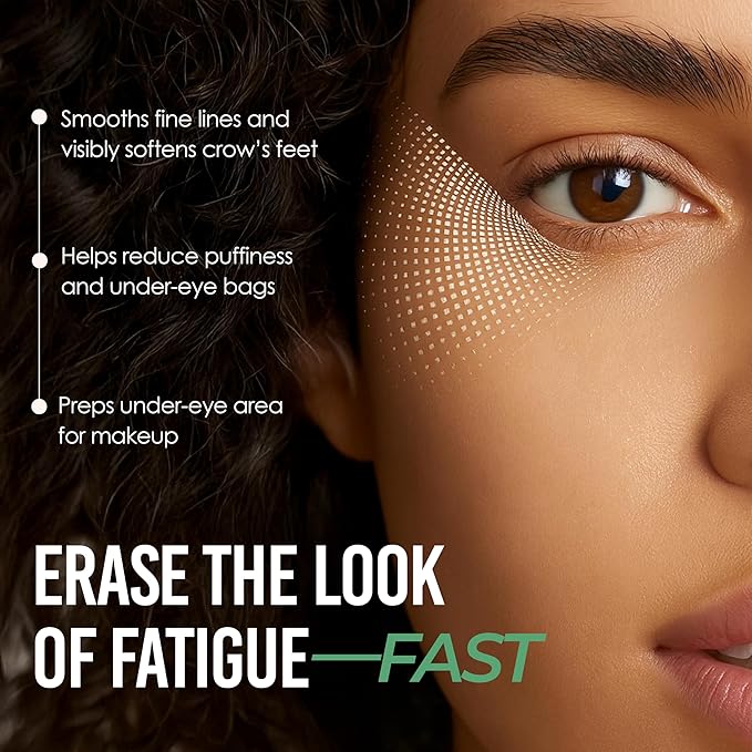 Quick Fix Peptides Instant Eye Tightener – Firms & Smooths – Hydrating Under Eye Cream for Dark Circles – Dermatologist Tested, Anti-Aging, Korean Skin Care – Cruelty-Free, Clean Beauty – .67 Fl Oz