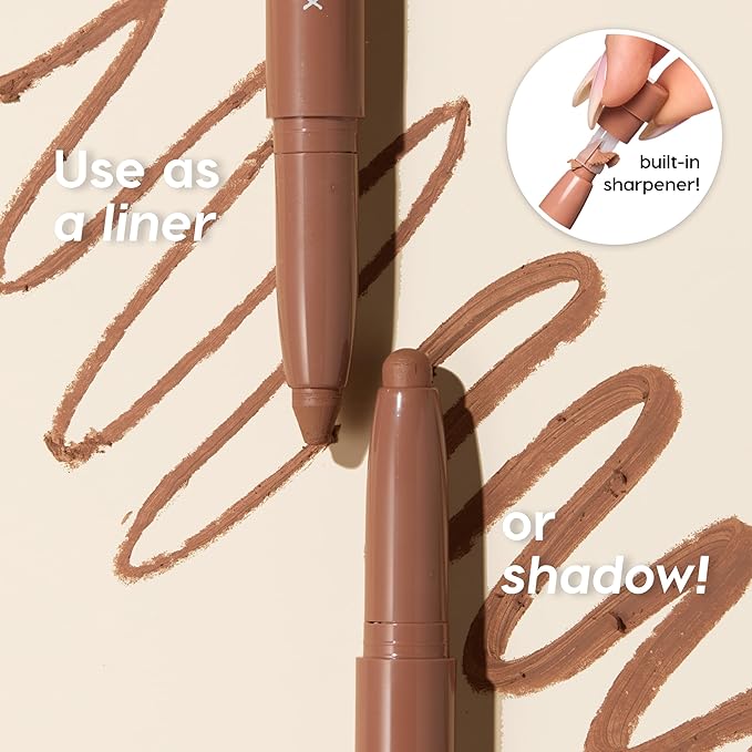 ColourPop Metallic Neutrals Shadow Stix Makeup Kit - Shimmer Eyeshadow Make Up Set - Vegan & Cruelty-Free Cream Eyeshadow Sticks with High-Pigment & Metallic Finishes (2 Count)