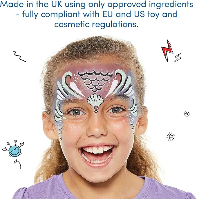 Snazaroo Classic Face and Body Paint, 18.8g (0.66-oz) Pot, Fuchsia Pink