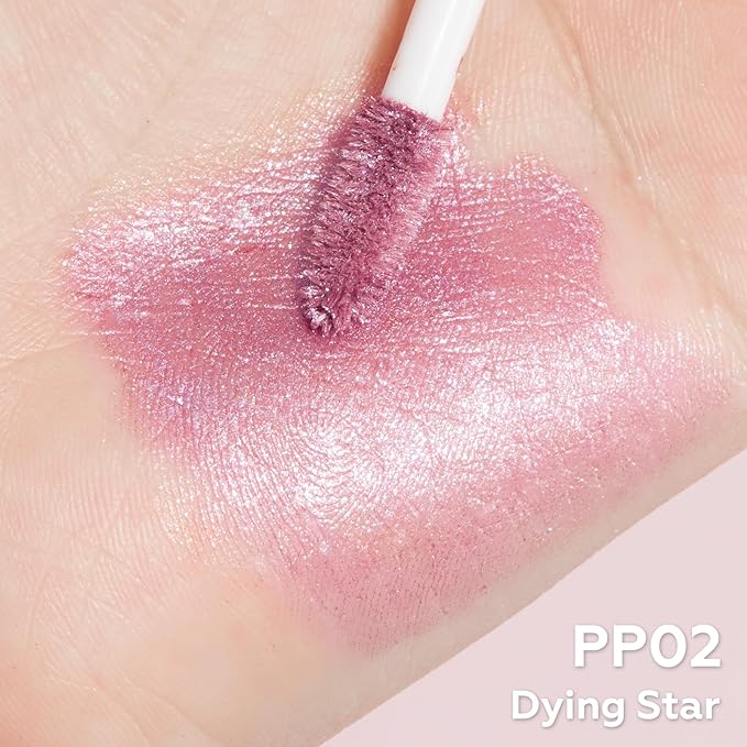 FOCALLURE Metallic Liquid Lipstick,Non Stick Cup Lip Gloss,High Impact Lip Color with Transfer-proof Wear,Long Lasting & Waterproof Lipstick Makeup for Women,Dying Star