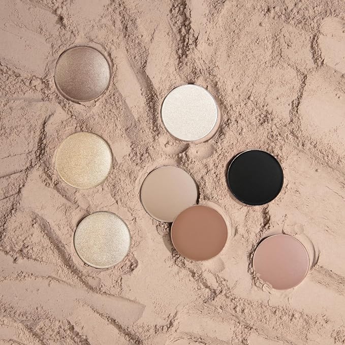 GA-DE Velveteen Metallic Eyeshadow Mono, 227 - Pearl Infused, Shimmer Eye Makeup - Silky-Soft, Densely Pigmented, Seamless Blend - 0.105 oz