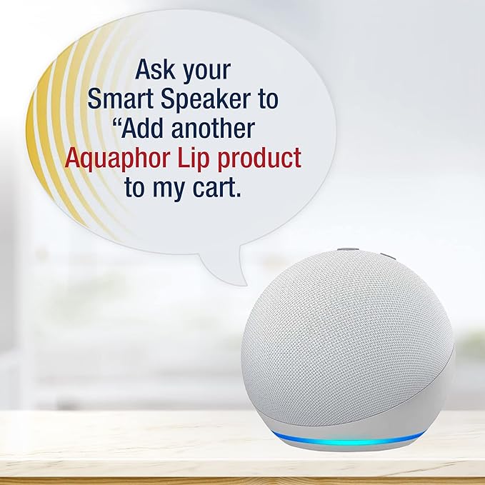 Aquaphor Lip Repair Stick with Jojoba Oil and Shea Butter, Moisturizing Lip Balms, Fragrance Free and Paraben Free, Immediately Relieves Dryness, 0.17 Oz Stick, Pack of 4