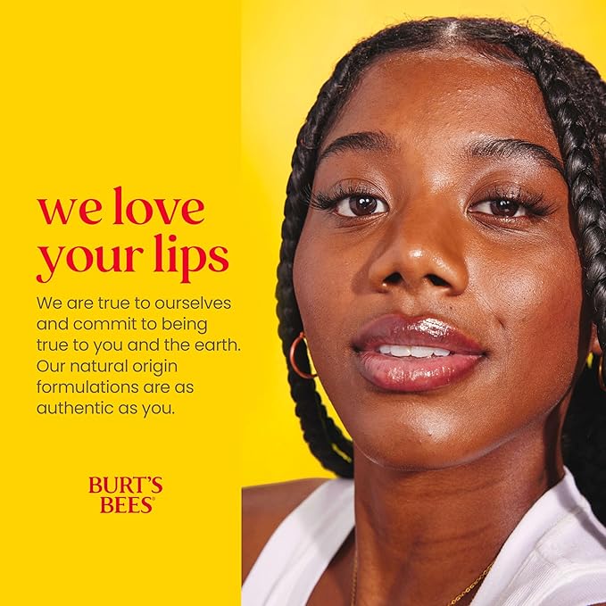 Burt's Bees Stocking Stuffers, Winter Wonders Lip Balm Set for Christmas Gifts, With Responsibily Sourced Beeswax, Natural Origin Lip Care, 3 Tubes, 0.15 oz.