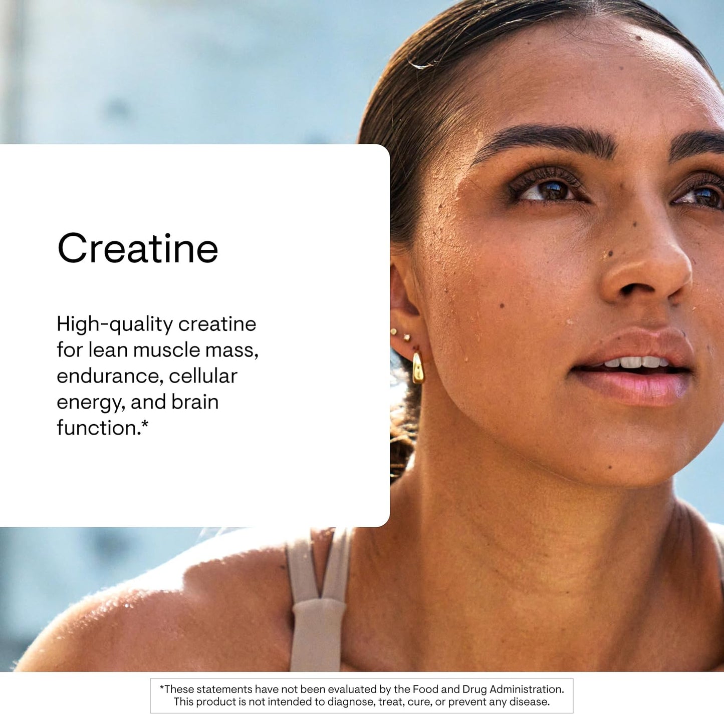 Creatine - Micronized Creatine Monohydrate Powder - Support for Muscles & Cognitive Function* - for Women & Men - Unflavored - NSF Certified for Sport - 5 G per Serving - 90 Servings