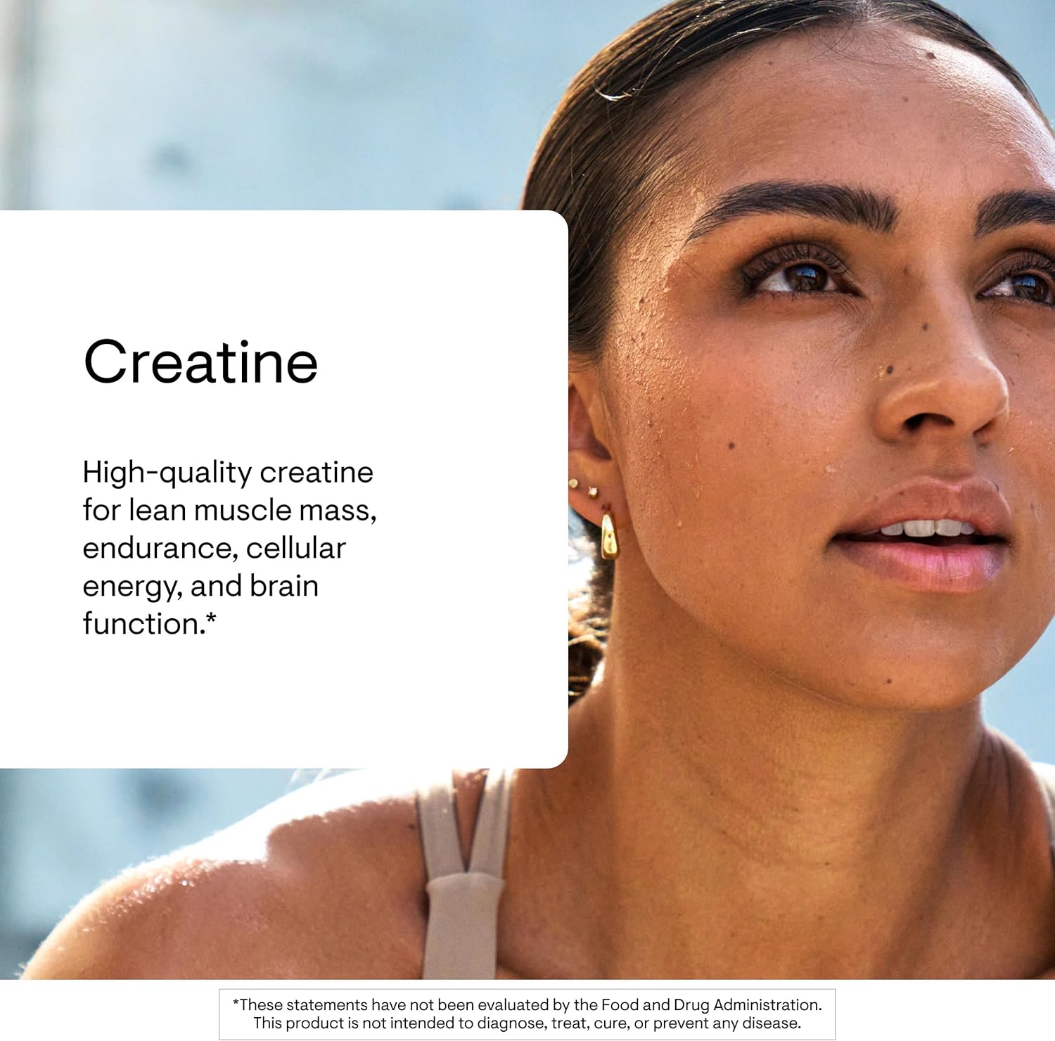 Creatine - Micronized Creatine Monohydrate Powder - Support for Muscles & Cognitive Function* - for Women & Men - Unflavored - NSF Certified for Sport - 5 G per Serving - 90 Servings