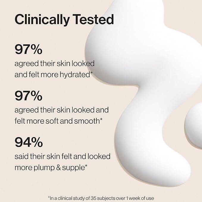 Honest Beauty Hydrogel Deep Hydration Hyaluronic Acid Serum, Moisturizes Plumps, Hypoallergenic, Fragrance-Free, Vegan, Gentle for Sensitive Skin, 1 fl oz