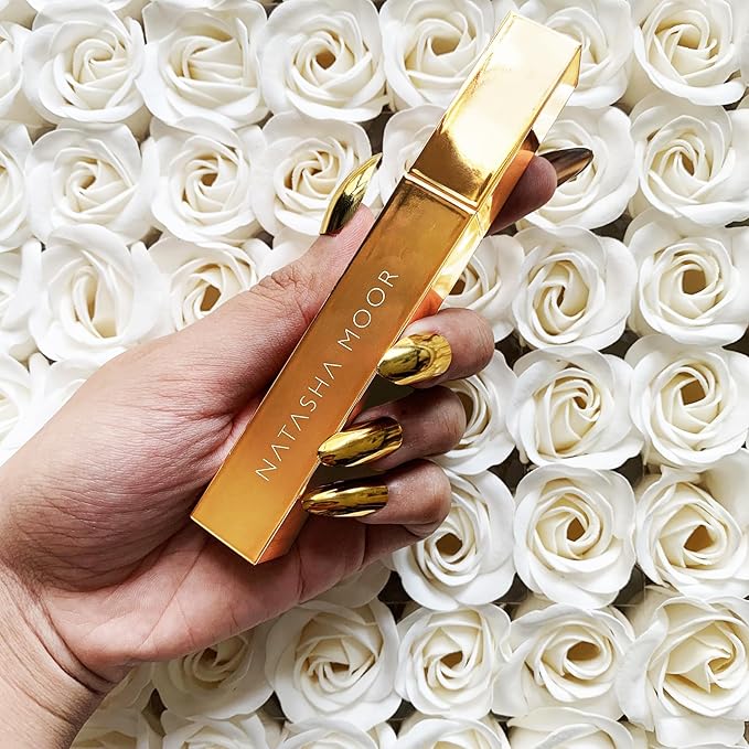 NATASHA MOOR "Moor Power" Black Mascara - Luxurious Volumizing, Lengthening, & Darkening Formula - Waterproof & Smudge-Proof - Eye Makeup Mascara - Cruelty-Free Clean Beauty for Long-Lasting Results