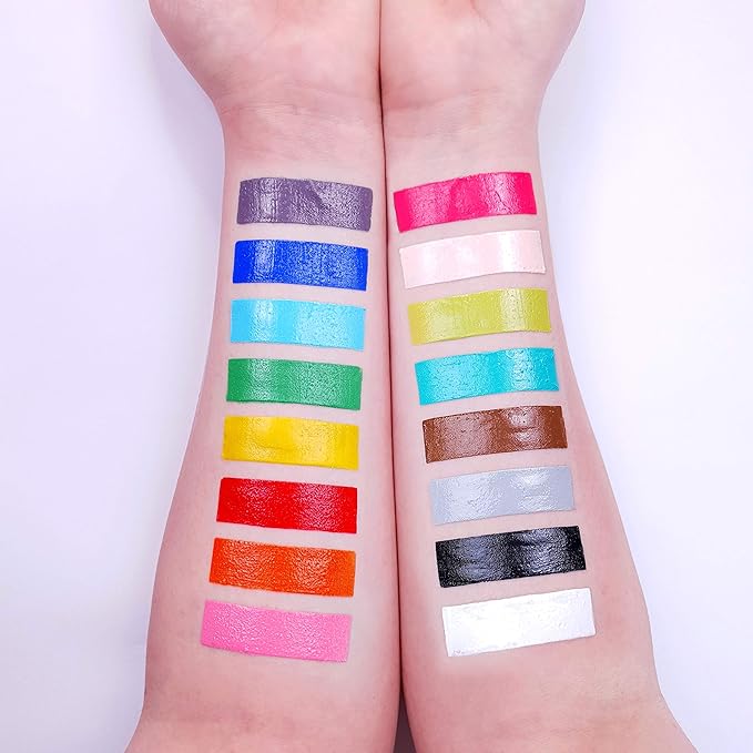 Face Paint Stick / Body Crayon makeup for the Face & Body by Moon Creations - 0.12oz - Lime Green