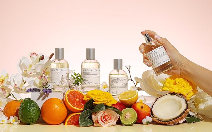 Twist Sun Kissed No. 115 - Inspired by Maison M. Replica Beach Walk, Long-Lasting Perfume for Women, Coconut Milk & Bergamot, Vegan, Clean Ingredients, Fragrance - Spray 100 ml | 3.4 fl. oz.