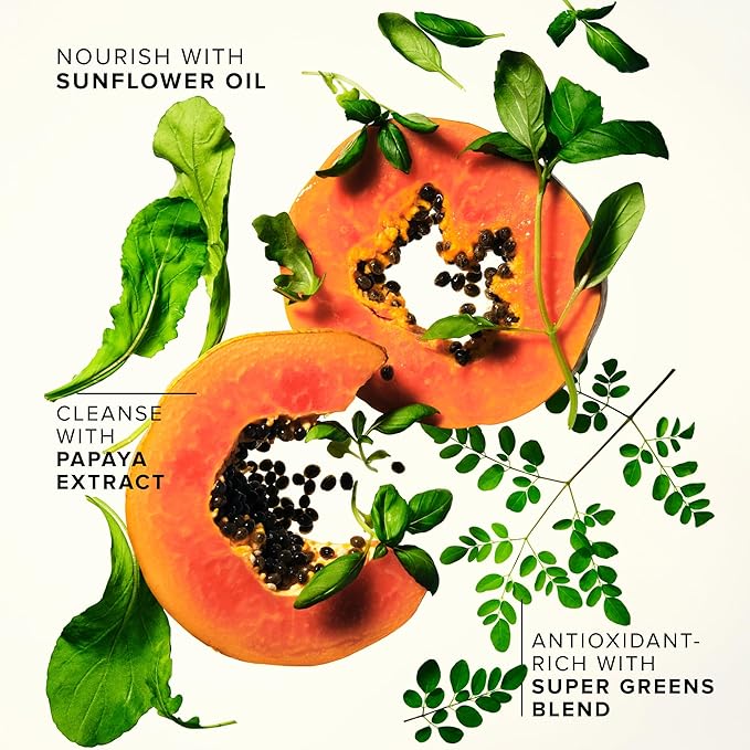 Farmacy Makeup Remover Cleansing Balm - Green Clean Waterproof Makeup Remover Balm + Oil Cleanser for Face - Gently Removes Make Up + SPF while Hydrating Skin (30ml)