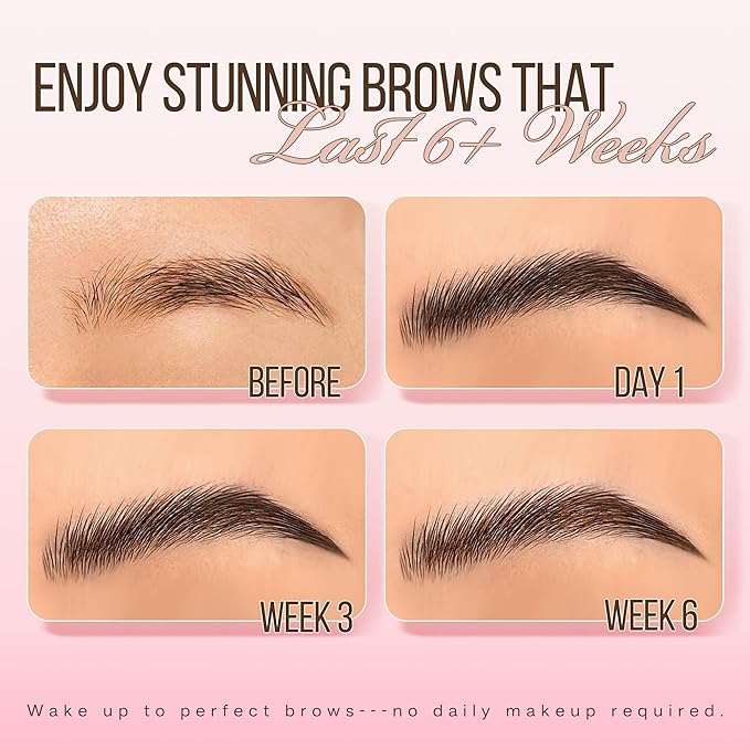 LASHVIEW Lash Color Kit Brown Professional Lash and Brow Color Kit with Natural Effects Long Lasting Lasts 4 Weeks Easy to Use for Salon & Home Use(Black)
