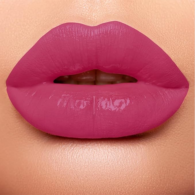 Karen Murrell - Natural Lip Stick 07 Fuchsia Shock - Pink Lipstick - 100% Natural Ingredients, Moisturizes & Hydrates Lips - Paraben & Cruelty Free