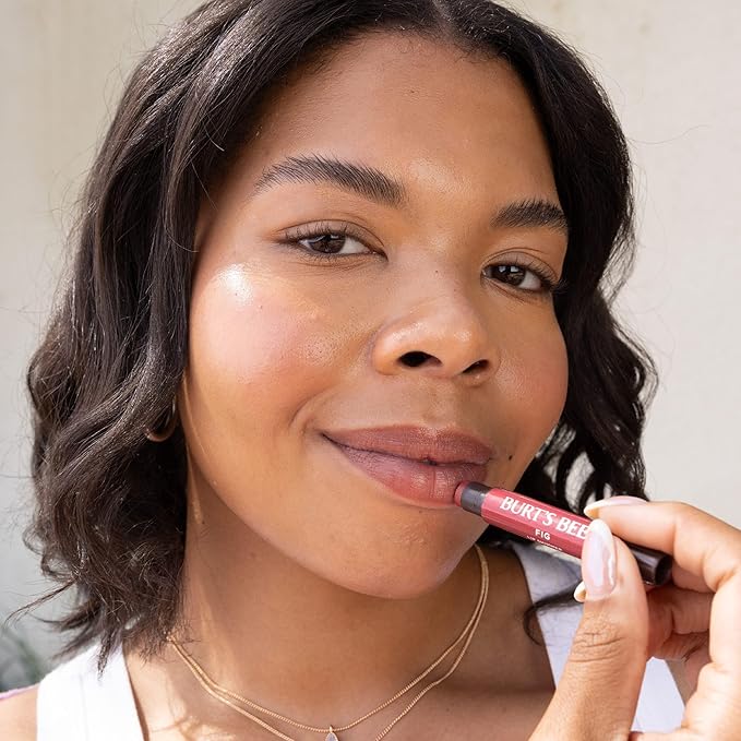 Burt’s Bees Lip Shimmer Watermelon; Warm, Luminescent Color; High Impact, Instant Moisture; with Shea and Cocoa Butters; 100% Natural Origin; 4 Tubes, 0.09 Oz. (Packaging May Vary)