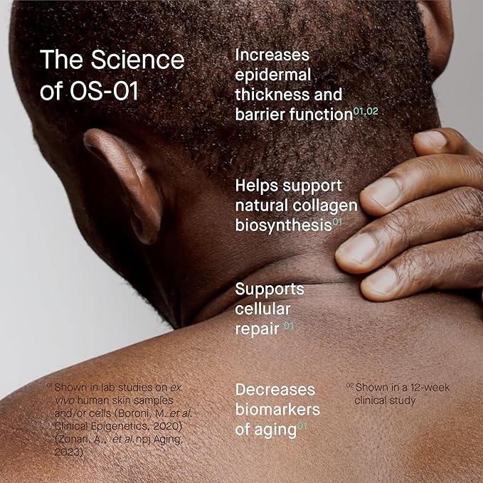 OneSkin FACE SPF OS-01 Peptide Broad Spectrum SPF 30+ Mineral Sunscreen- Scientifically Proven to Protect Skin from UV Aging, Includes Potent Antioxidants (Untinted)