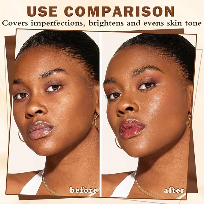 Air Brush Makeup Foundation,Magic Minerals Airbrush Foundation Makeup,Silk Flawless,Buildable Coverage,Moisturizing Formula for Smooth Radiant Skin (08 Tan)