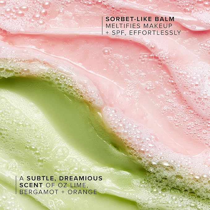 Farmacy x WICKED Cleansing Balm Skin Care Set - Travel Size Makeup Remover Duo - Limited Edition Wicked Clean Skincare Set Includes Pink & Green Balms - Gently Removes Make Up, SPF & Oil (2 Count)