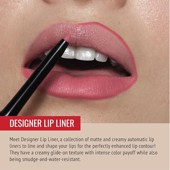 Runway Rogue Classic Gloss Bride In Show, Sheer Pearly Pale-Pink Hydrating Shimmer Lip Gloss with It’s a Wrap, Matte Blush-Pink Lip Liner and Sharpener