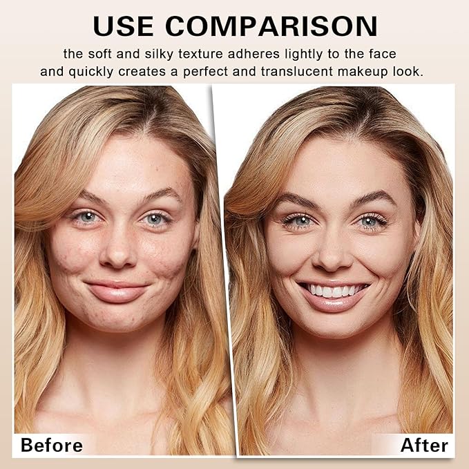 QIUFSSE Magic Minerals Airbrush Foundation Spray and Primer for Face Before Makeup,Waterproof Foundation for Older Women,Teenagers,Middle-aged,Anti-aging Formula for Smooth Radiant Skin (03 Nude)