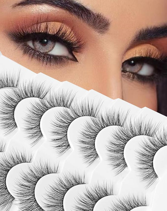 Lashes Wispy False Eyelashes Mink Lashes Natural Lashes Fake Lashes Strip Lashes Cat Eye Lashes Natural Eyelashes K20