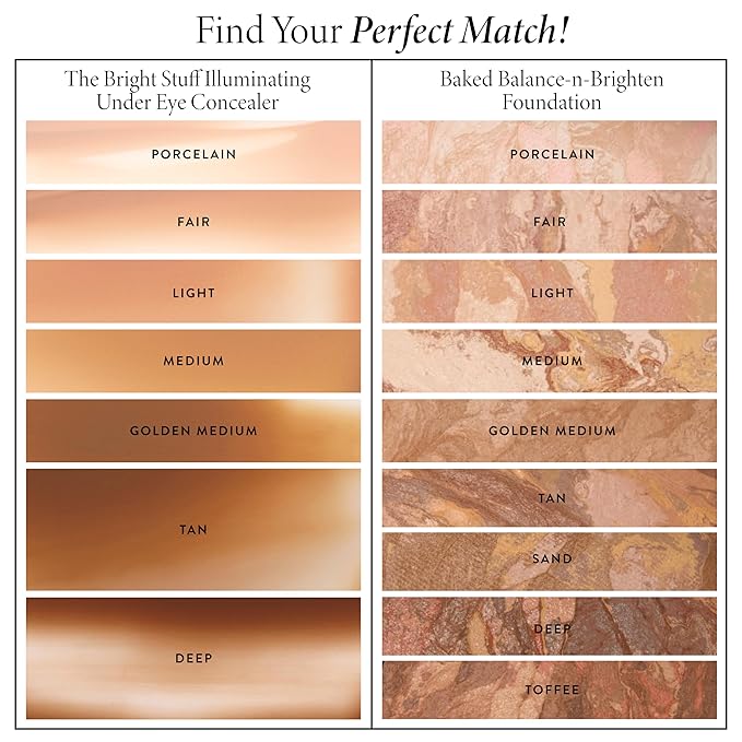 LAURA GELLER NEW YORK The Bright Stuff Illuminating Under Eye Concealer with Cooling Metal Tip - Light Coverage (01 Porcelain)