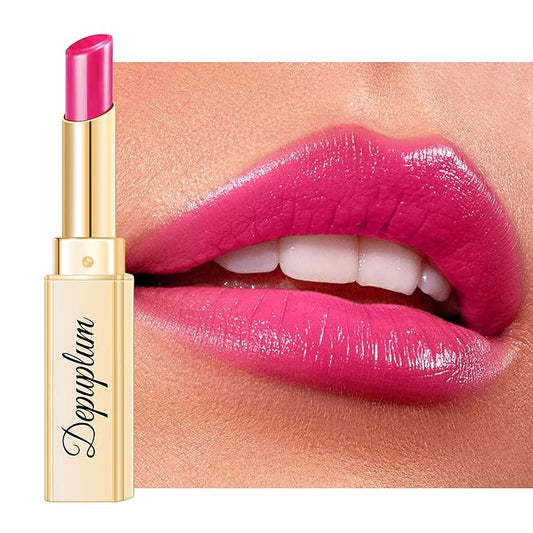 Hot Pink Lipstick for Women Hydrate Lip Gloss Lipsticks Moisture Lip Gloss Sheer Coverage Long Lasting Lipstick for Dry Lips (DM105 HotPink)