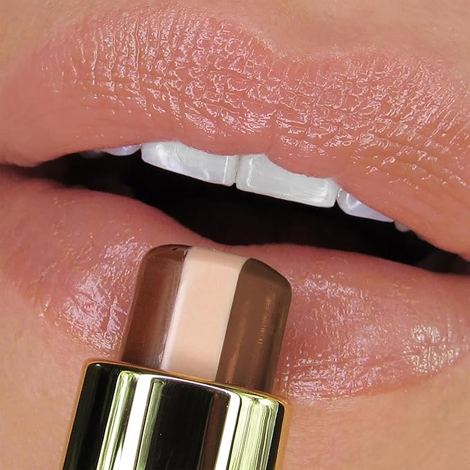 Winky Lux Affogato Tri-Color Tinted Lip Balm – Hydrating Lip Care with Jojoba Oil & Vitamin E, Sheer Nude Tint, Vanilla Coffee Scent, Moisturizes and Softens Dry Lips