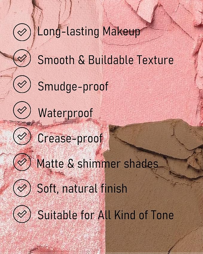 Single Matte Eyeshadow,Brown Eye Shadow Palette Brow Makeup,High Pigment Waterproof Pressed Monochrome Nude Eye Shadows Powder with Smooth Lightweight Blendable Formula for Daily Eye Look-07