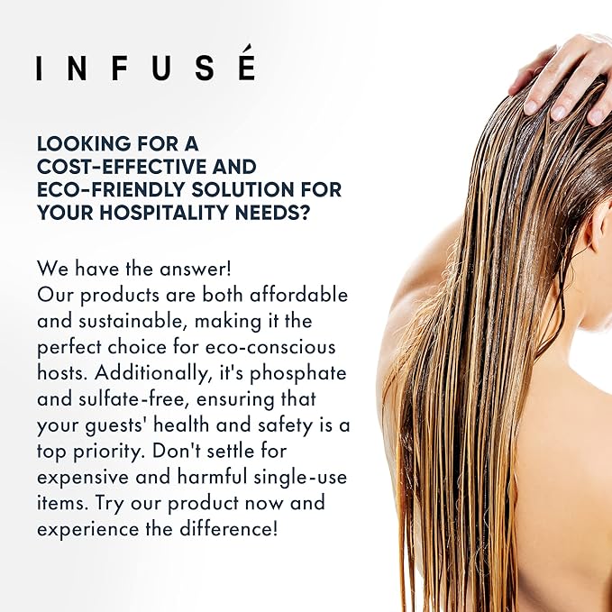 Infuse Lavender Mint Hotel Conditioner | 1 Gallon | For Hospitality & Vacation Rentals to Refill Dispensers | (4 Gallons)