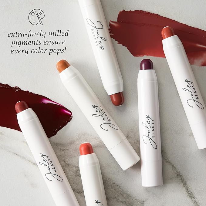 Julep It's Balm Tint of Color Lip Balm - Rosewood Nude | Hydrating Lip Color with Vitamin E Core | Natural Gloss Finish | Vegan & Cruelty-Free