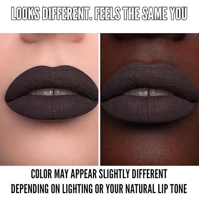 Mynena Neutral Dark Brown Matte Liquid Lipstick | Long-Lasting Comfort | Smudge-Proof Transfer-Resistant Vegan & Cruelty-Free | Full Coverage Non-Drying True Pigment | All-Day Wear Lip Color | Kiona
