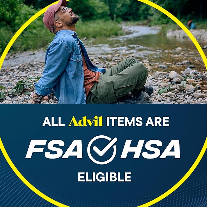 Advil Dual Action Coated Caplets, 125 Mg Ibuprofen and 250 Mg Acetaminophen per Dose (2 Dose Equivalent) for 8 Hour Pain Relief - 216 Count