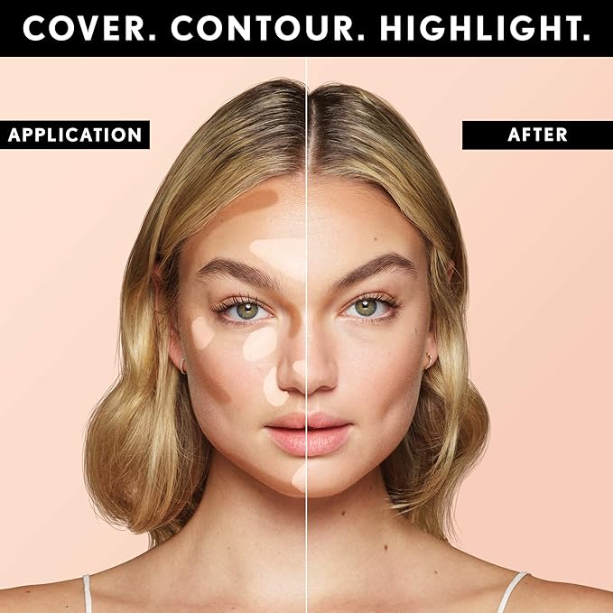 COVERGIRL TruBlend Undercover Concealer, Buildable, Full Coverage, 24-Hour Wear, Matte Finish - L100 Fair Porcelain (Packaging May Vary)