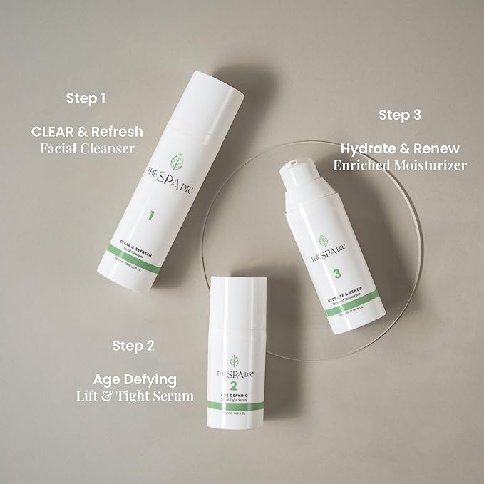 The Spa Dr. 2 in 1 Cleanser and Makeup Remover: Dual action, clear and clean in one step - 30 day supply - Perfectly pH Balanced - Natural & Organic Skin Care - 75ML/ 2.536 Fl. Oz.