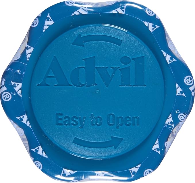 Advil Pain Reliever and Fever Reducer, Pain Relief Medicine with Ibuprofen 200mg for Joint Pain, Muscle Ache and Minor Arthritis Pain Relief - 200 Coated Tablets with Easy Open Arthritis Cap