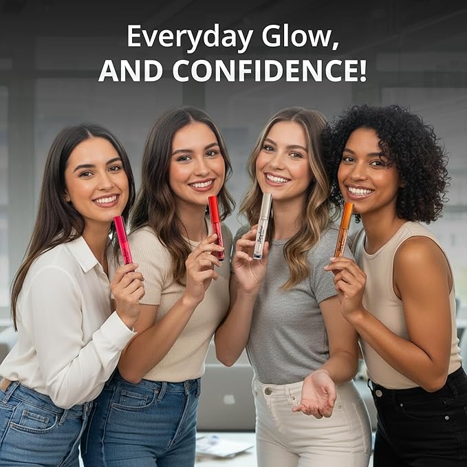 Diamond Gloss Clear Lip Gloss for Women – Non-Sticky, Vitamin Infused & Tocopherol – Long Lasting, High Shine, Clean Formula –Clear Lipgloss, 1 Pack