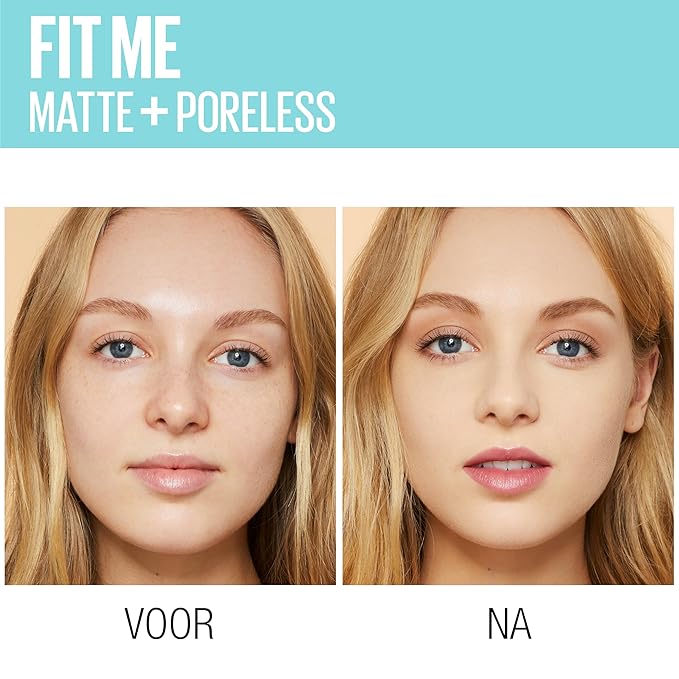 Maybelline New York Fit Me Matte & Poreless Foundation 105 Natural Ivory 30ml