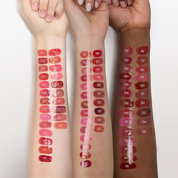Laka Fruity Glam Tint, 4.5g/0.15oz, Glowing Lip Stain with Wide Color Spectrum, Hydrating & Lightweight Texture, Long-Lasting Bold Stain, Non-Sticky, Vegan, K-Beauty (#132 Lolly)