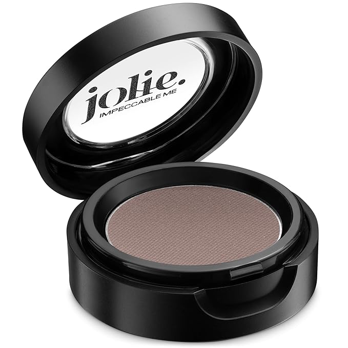 Jolie Cosmetics Powder Pressed Matte Eyeshadows - Cruelty Free, Vegan, Single Pan Eyeshadow 1.48g Base Neutrals (Treasure Chest)