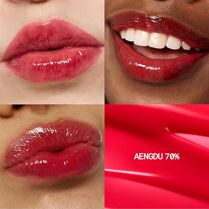 fwee 3D Voluming Gloss 70% (Rich) | Aengdu 70% l High Shine, Non-Sticky Lip Gloss for Makeup | Long-Lasting, Moisturizing Gel Formula | 30%, 70% Pigment Options | Stocking Stuffers | 5.3g