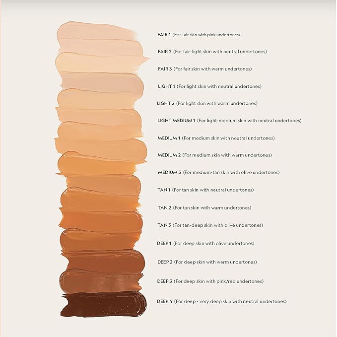 YENSA Serum Foundation Makeup - Super Silk Full Coverage Foundation Enriched with Peptides, Vitamin C & Ferulic Acid to Help Reduce Fine Lines, Wrinkles & Dark Circles - Deep 2 (1 oz)