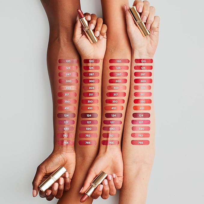 L'Oreal Paris Colour Riche Original Creamy, Hydrating Satin Lipstick with Argan Oil and Vitamin E, Classic Wine , 1 Count