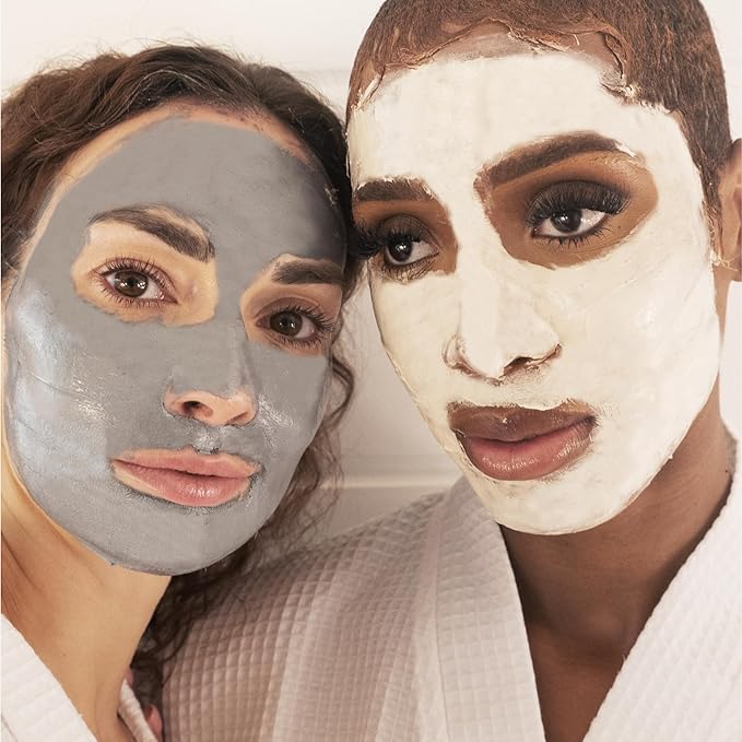 PINKSLIP The Clarifying Face Mask, Adaptogenic, Willow Bark, Holy Basil, Bamboo Stem Extract, Charcoal, Pumice for Pore Cleansing