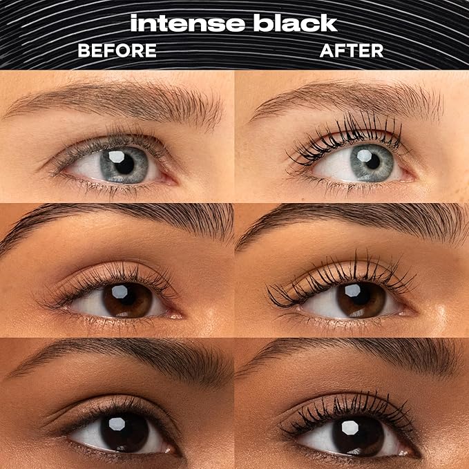 Urban Decay Tube Job Lash Augmenting Tubing Black Mascara - 24HR Lift, Lengthen & Volume Mascara, Anti-Clump, Anti-Smudge, Sweat & Water Resistant Wear, Washable - Intense Black (0.29 fl oz)