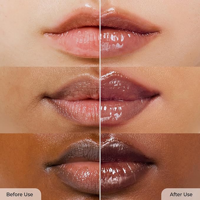 Laka Maxi Glayer Tint 3.8g/0.13oz, Glass Layer of Gloss, Ultra Glow & Vivid Layerable Pigments, High Shine Lip Oil, K-Beauty (#601 Linen)