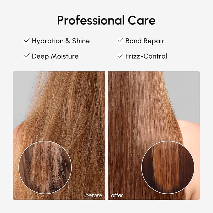 MAREE Deep Conditioning Hair Mask for Damaged Hair Treatment – Keratin Hair Care for Hydrating Growth Repair Moisturizing – Dry Curly Color Refreshing – Tratamiento Mascarilla Para el Cabello Seco