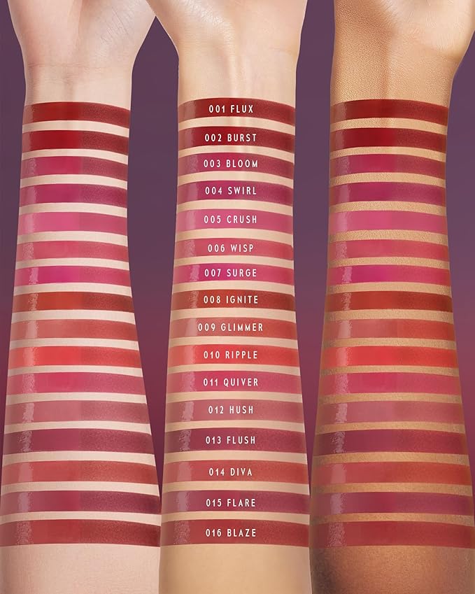 ALTERA BLURRING LIP TINT - Shine Lip Gloss to Soft Blurry Lip Matte Finish, Long-Lasting Lip Stain, Smooth and Blur lip lines, Watery-Velvet Feel, Hydrating & Non-Sticky (004 SWIRL)